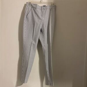 Blue and White stripped pants